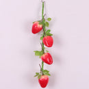 Pack of 5PCS Artificial Fruits Vegetables Strings Farm Kitchen Hanging Decor Photography Studio Background Hanging Ornaments