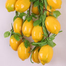Pack of 5PCS Artificial Fruits Vegetables Strings Farm Kitchen Hanging Decor Photography Studio Background Hanging Ornaments