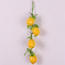 Pack of 5PCS Artificial Fruits Vegetables Strings Farm Kitchen Hanging Decor Photography Studio Background Hanging Ornaments
