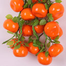 Pack of 5PCS Artificial Fruits Vegetables Strings Farm Kitchen Hanging Decor Photography Studio Background Hanging Ornaments