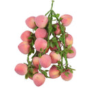 Pack of 5PCS Artificial Fruits Vegetables Strings Farm Kitchen Hanging Decor Photography Studio Background Hanging Ornaments