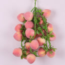 Pack of 5PCS Artificial Fruits Vegetables Strings Farm Kitchen Hanging Decor Photography Studio Background Hanging Ornaments