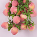 Pack of 5PCS Artificial Fruits Vegetables Strings Farm Kitchen Hanging Decor Photography Studio Background Hanging Ornaments