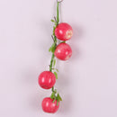 Pack of 5PCS Artificial Fruits Vegetables Strings Farm Kitchen Hanging Decor Photography Studio Background Hanging Ornaments