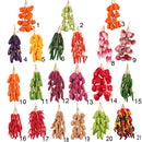 5 Strings/Set Mini Artificial Fruit Vegetable For Kitchen Party Restaurant Agritainment Mall Shop Photography Props
