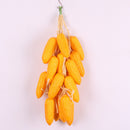 Five Strings Artificial Fruits and Vegetables Kitchen Wall Hanging Decor Parties Restaurants Table Centerpiece Decor