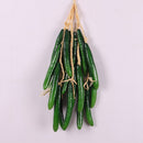 Five Strings Artificial Fruits and Vegetables Kitchen Wall Hanging Decor Parties Restaurants Table Centerpiece Decor