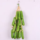 Five Strings Artificial Fruits and Vegetables Kitchen Wall Hanging Decor Parties Restaurants Table Centerpiece Decor