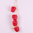 Five Strings Artificial Fruits and Vegetables Kitchen Wall Hanging Decor Parties Restaurants Table Centerpiece Decor