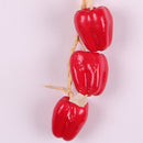 Five Strings Artificial Fruits and Vegetables Kitchen Wall Hanging Decor Parties Restaurants Table Centerpiece Decor