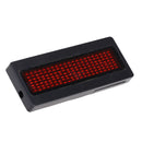 Programmable LED Scrolling Board Name Badge Sign Card Tag Moving Display