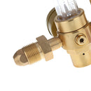 Carbon Dioxide Co2 Pressure Regulator CO2 Control Valve Gas Flow Meter Reducer 0-3500PSI Welding