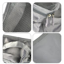 Pack of 6PCS Waterproof Travel Storage Bags Clothes Undergarments Socks Packing Organizer Holder Pouch Gray