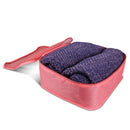 Pack of 6PCS Waterproof Travel Storage Bags Clothes Undergarments Socks Packing Organizer Holder Pouch Red