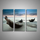 Set of 3pcs Canvas Wall Art Painting Pictures Sailboat Print Hall Decor
