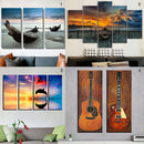 Set of 3pcs Canvas Wall Art Painting Pictures Sailboat Print Hall Decor