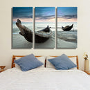Set of 3pcs Canvas Wall Art Painting Pictures Sailboat Print Hall Decor