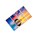 Set of 4pcs Canvas Wall Art Painting Pictures Dolphin Print Hall Decor