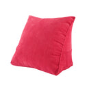 Home Bedroom Sofa Decor Triangular Waist Cushion Lumber Pillow Back Support Pad Backrest Rosy S