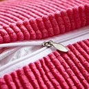 Home Bedroom Sofa Decor Triangular Waist Cushion Lumber Pillow Back Support Pad Backrest Rosy S