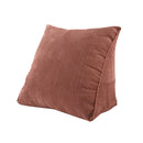 Home Bedroom Sofa Decor Triangular Waist Cushion Lumber Pillow Back Support Pad Backrest Coffee S