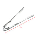 7 inch Salad Ice Cake Bread Barbecue BBQ Tong Cooking Buffet Serving Food Clamp
