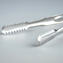 7 inch Salad Ice Cake Bread Barbecue BBQ Tong Cooking Buffet Serving Food Clamp