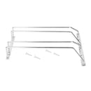 Kitchen Upside Down Wine Glass Cup Rack Hanging Stemware Holder Organizer