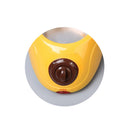 Electric Single Oven Chocolate Melting Pot Boiler Fondue DIY Heater Set YLW