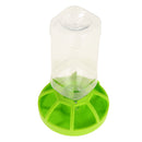 Reptile Water Drinker Dispenser Food Bowl Lizard Feeder Round Dish Bottle