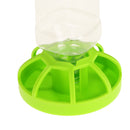 Reptile Water Drinker Dispenser Food Bowl Lizard Feeder Round Dish Bottle