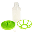 Reptile Water Drinker Dispenser Food Bowl Lizard Feeder Round Dish Bottle