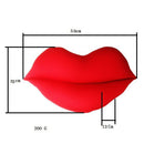Creative Red Kiss Lip Plush Decor Cushion Sofa Chair Throw Pillow Girl Toys