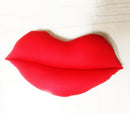 Creative Red Kiss Lip Plush Decor Cushion Sofa Chair Throw Pillow Girl Toys