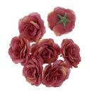Wedding Artifacial Rose Artificial Silk Plastic Flower Heads Party Decor