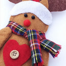 Dinner Tableware Cutlery Case Bag Cover Pouch Spoon Reindeer Bag Christmas Dinner Decor Set of 2