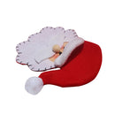 Christmas Theme Santa Tableware Cutlery Bag Holder Pouch Spoon Fork Storage