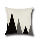 43cm Retro Linen Cotton Cushion Cover Waist Throw Pillow Case Home Decor