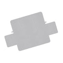 3-Seater Furniture Protector Quilted Slipcover Sofa Seat Cover Light Gray