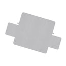 3-Seater Furniture Protector Quilted Slipcover Sofa Seat Cover Light Gray
