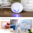 400ml Colorful Light Landscape Bulb Humidifier Aroma Diffuser Gold Lamp Cap