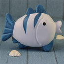 1 Pair Chic Handmade Nautical Bubble Fish Marine Scene DIY Bookshelf Table Decor Best Gift