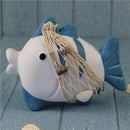 1 Pair Chic Handmade Nautical Bubble Fish Marine Scene DIY Bookshelf Table Decor Best Gift