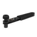 Black Mini Ratchet Handle 1/4" Inch Forward & Reverse Spanner Wrench Tool