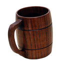 Wooden Tankard Beer Stein Mug Milk Coffee Drink Cup Wedding Groomsmen Gift