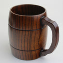 Wooden Tankard Beer Stein Mug Milk Coffee Drink Cup Wedding Groomsmen Gift