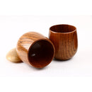 Japanese Wooden Tea Cup Coffee Mug Handmade Mugs Handle Drinkware Beer Party Decor