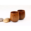 Japanese Wooden Tea Cup Coffee Mug Handmade Mugs Handle Drinkware Beer Party Decor
