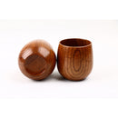 Japanese Wooden Tea Cup Coffee Mug Handmade Mugs Handle Drinkware Beer Party Decor