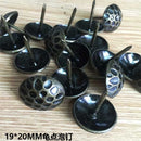 Pack of 100PCS Durable Dots Upholstery Tacks Nails Sofa Shoe Door Furniture Decor Copper Stud Pins 19*20MM